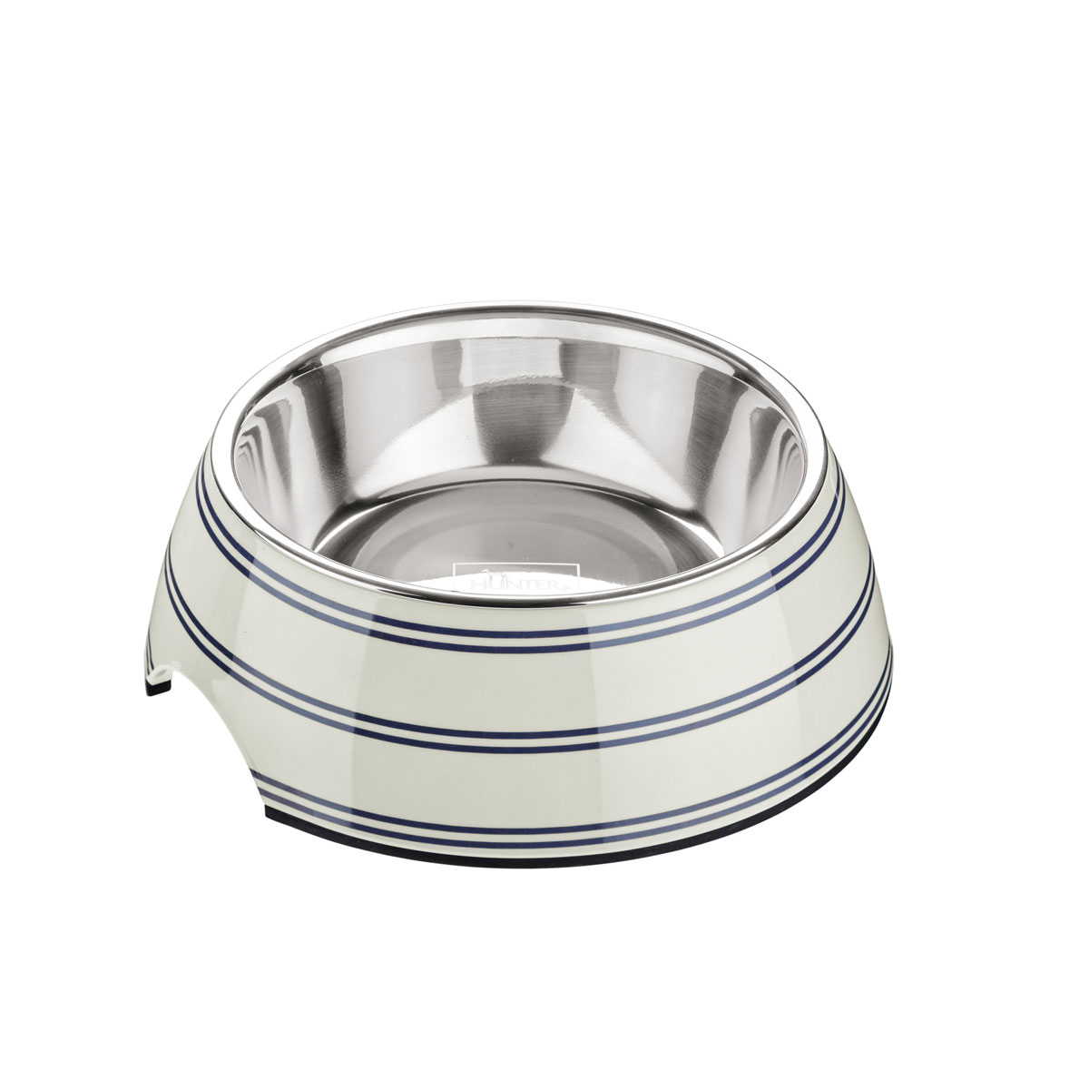 Hunter Melamin-Napf Silda weiß-grau 160 ml