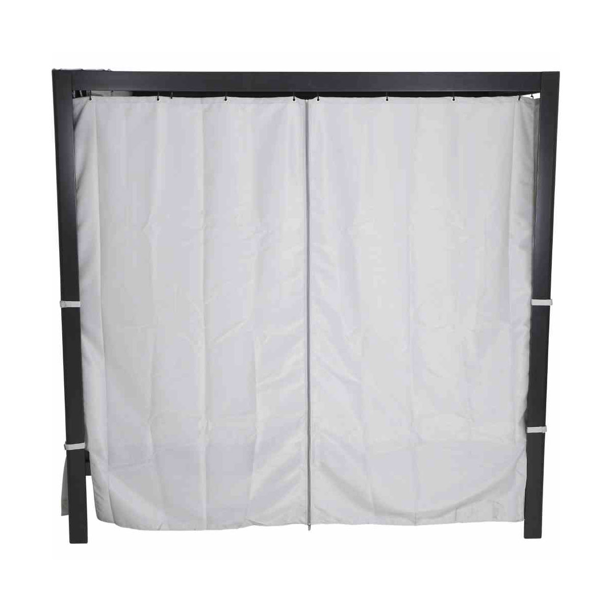 Siena Garden Sofabett „Waikiki“, mehrfach verstellbar, anthrazit/grau Bild 10