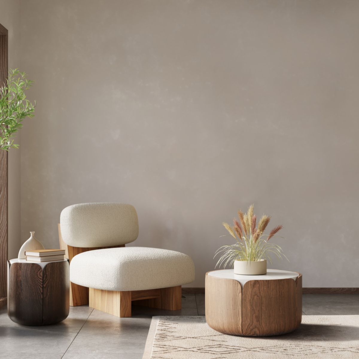 Alena 125 Creme/Braun 120 x 170 cm Bild 2