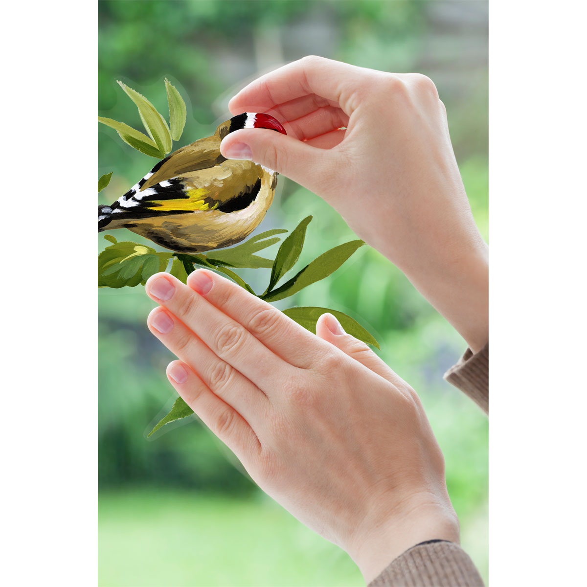 Komar  Fenstersticker Spring Fever 31x31 cm Bild 4