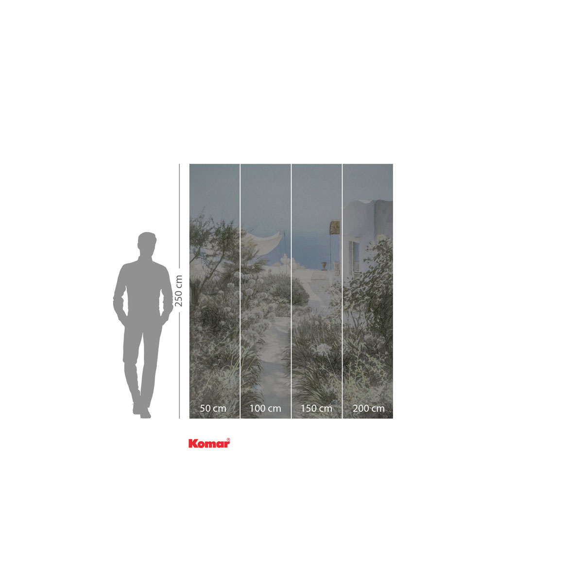 Komar  Vlies Fototapete Côte d’Azur 200x250 cm Bild 3