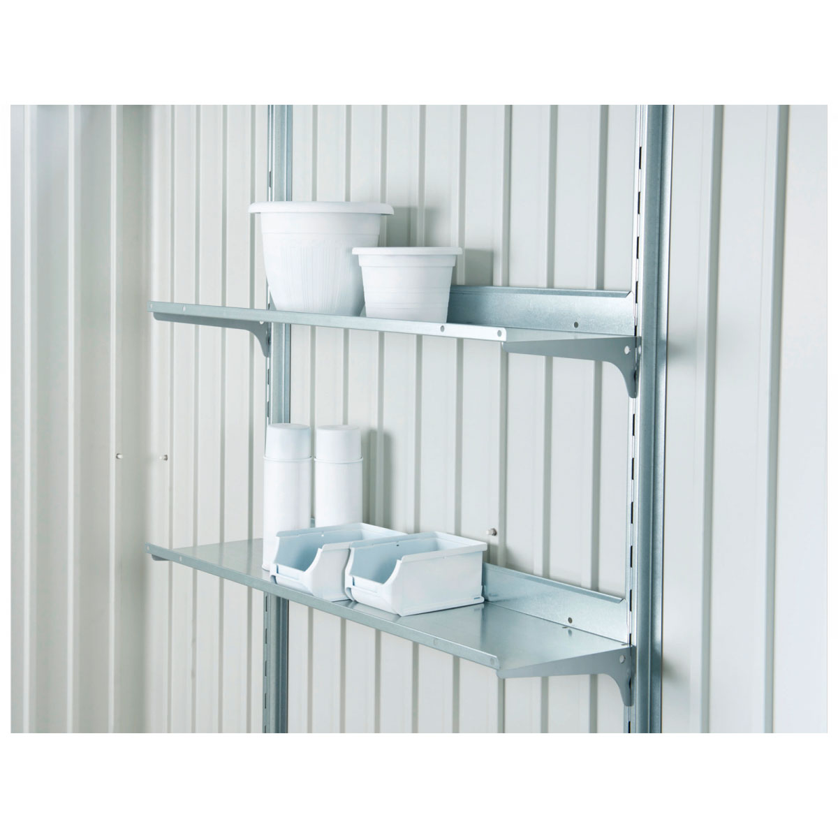 Biohort Gerätehaus Europa Größe 3 dunkelgrau-metallic Bild 6