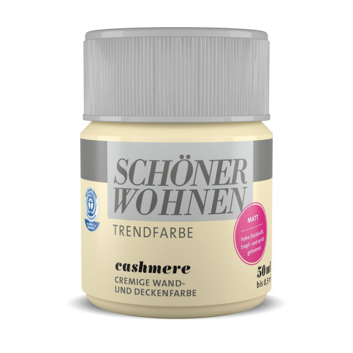 Schöner Wohnen Farbe Tester Trendfarbe matt 50 ml cashmere 1515