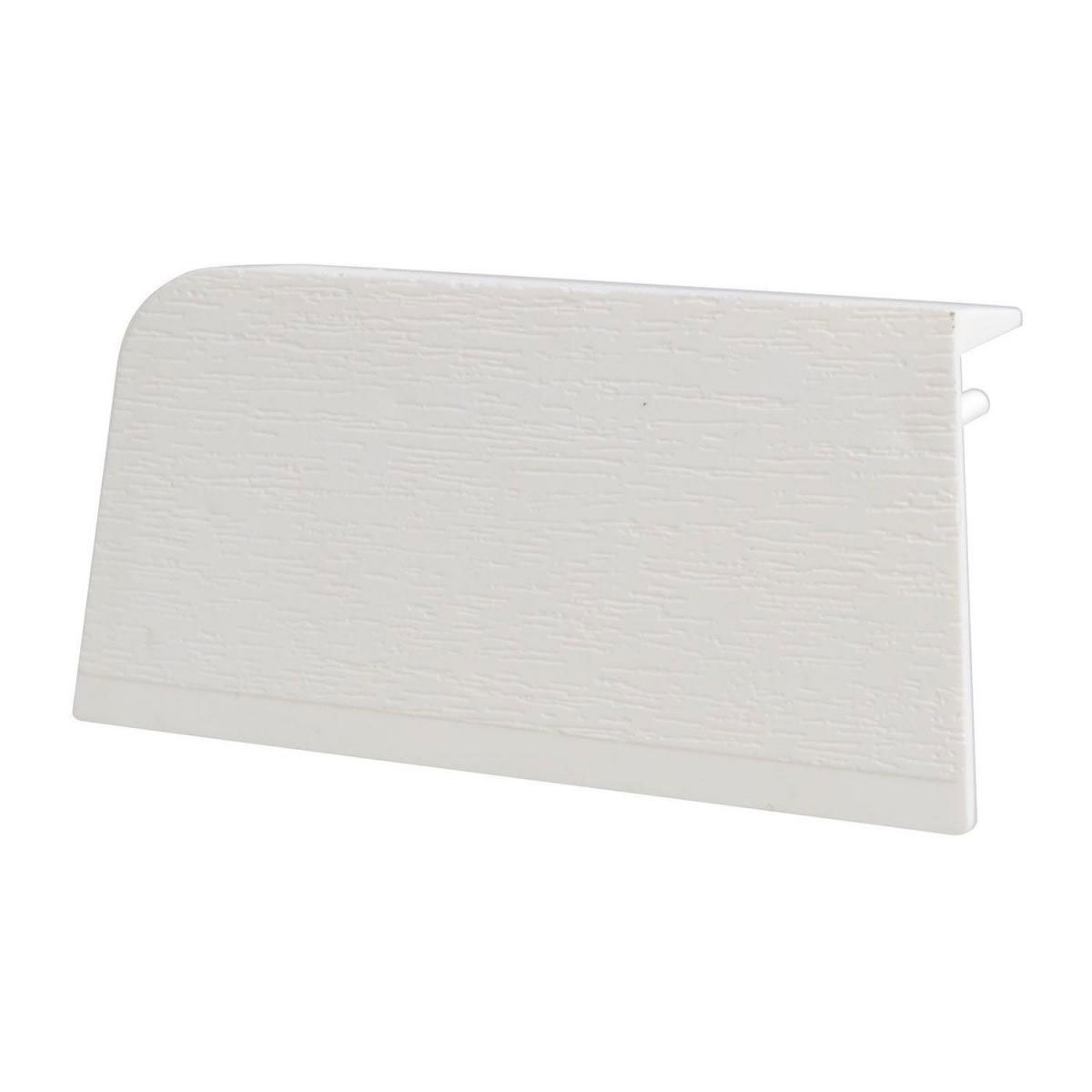 Kirchhoff Sockel-Endstück links Esche-weiß