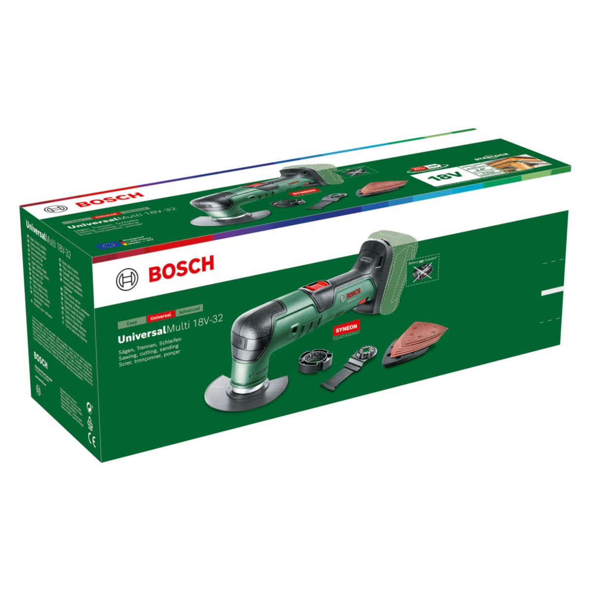 Bosch Akku-Multifunktionswerkzeug UniversalMulti 18V-32 solo Bild 3