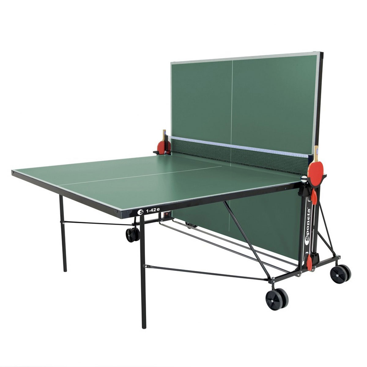 Sponeta Tischtennisplatte S 1-42 e Grün Outdoor Tischtennis Tisch wetterfest Bild 3