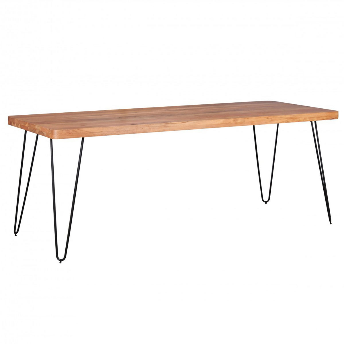 Wohnling Esstisch, Akazie, 180x80x76 cm Bild 1