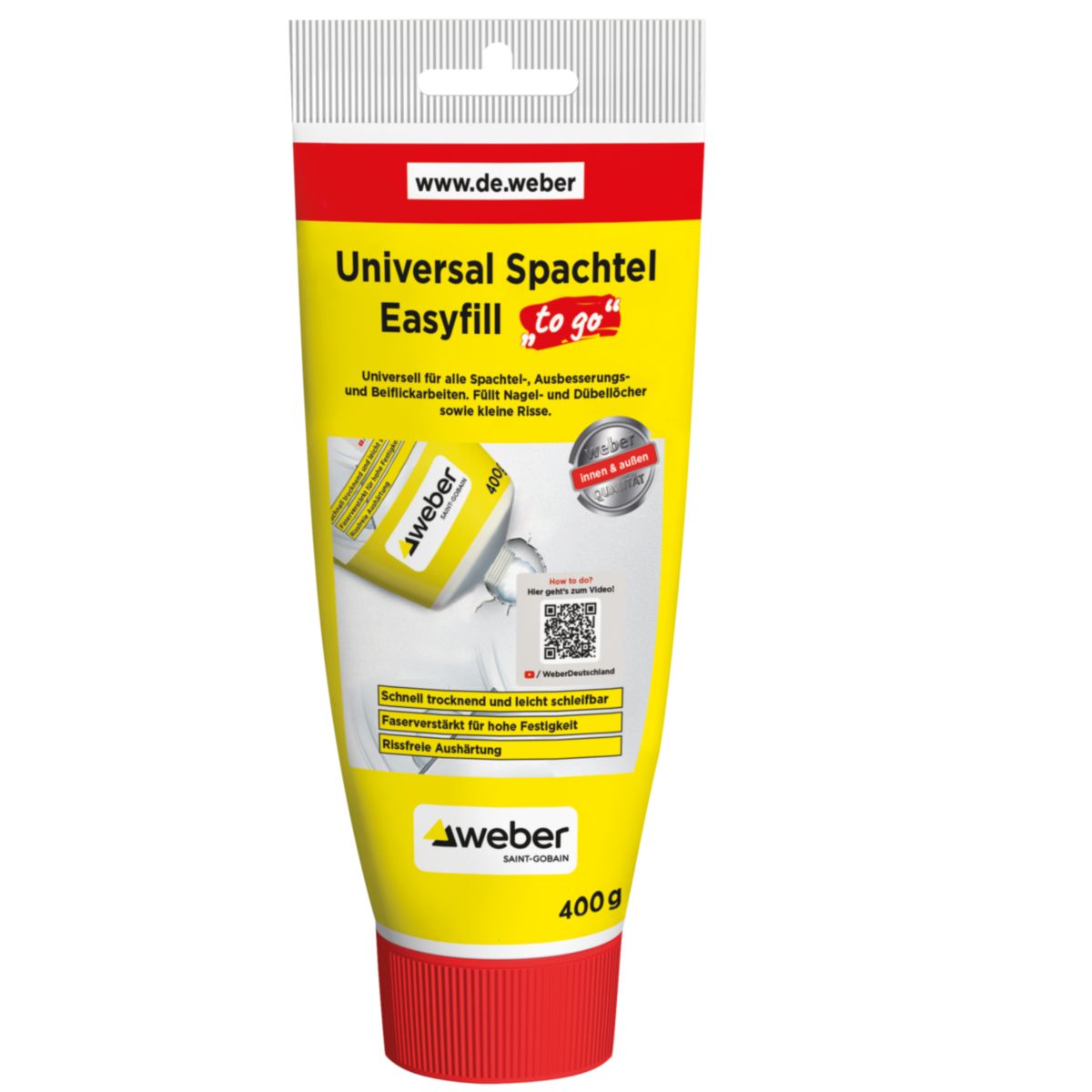 Saint-Gobain Weber Universal Spachtel Easyfill „to go“ 400 g