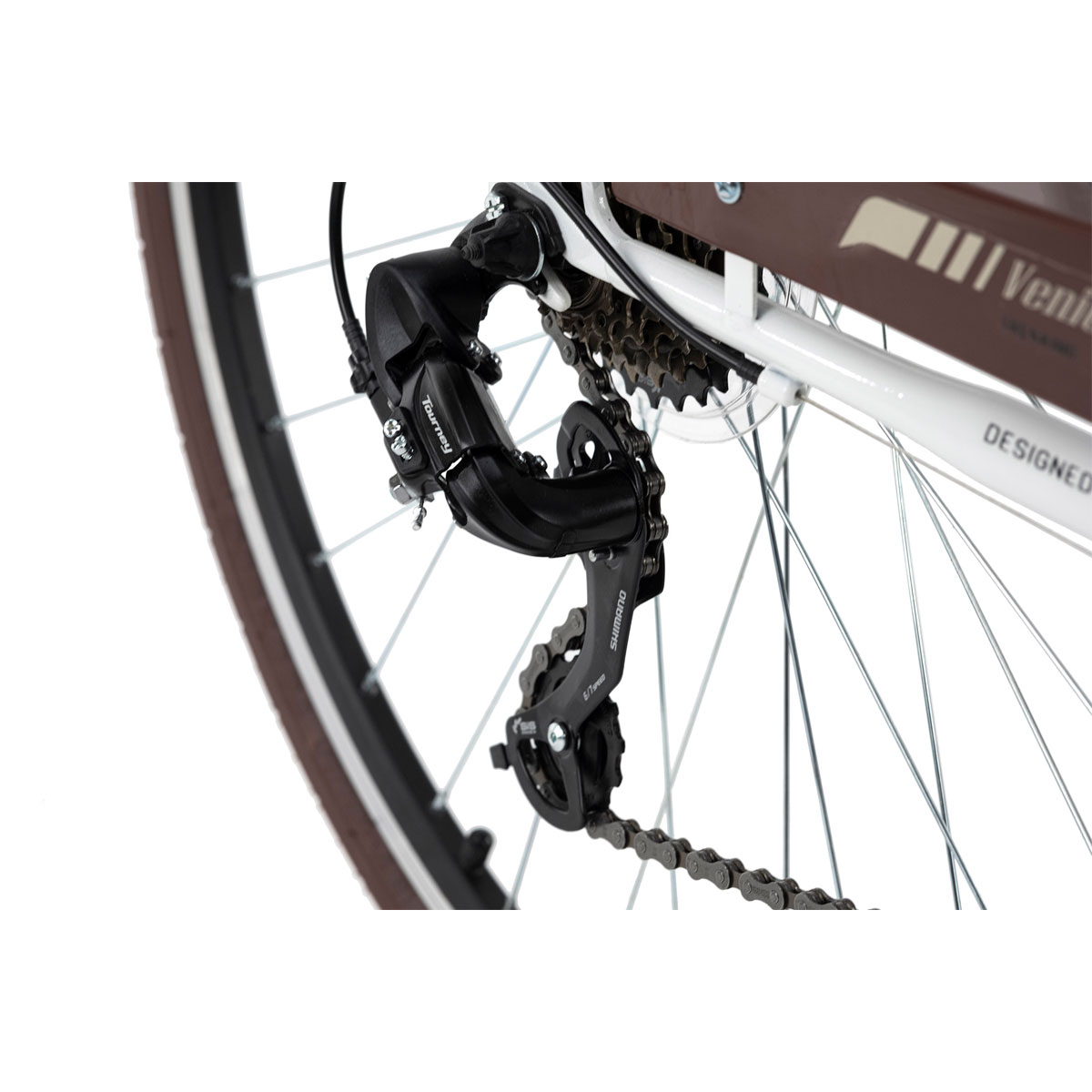 KS Cycling Trekkingrad Venice Herren 53 cm weiß Bild 3