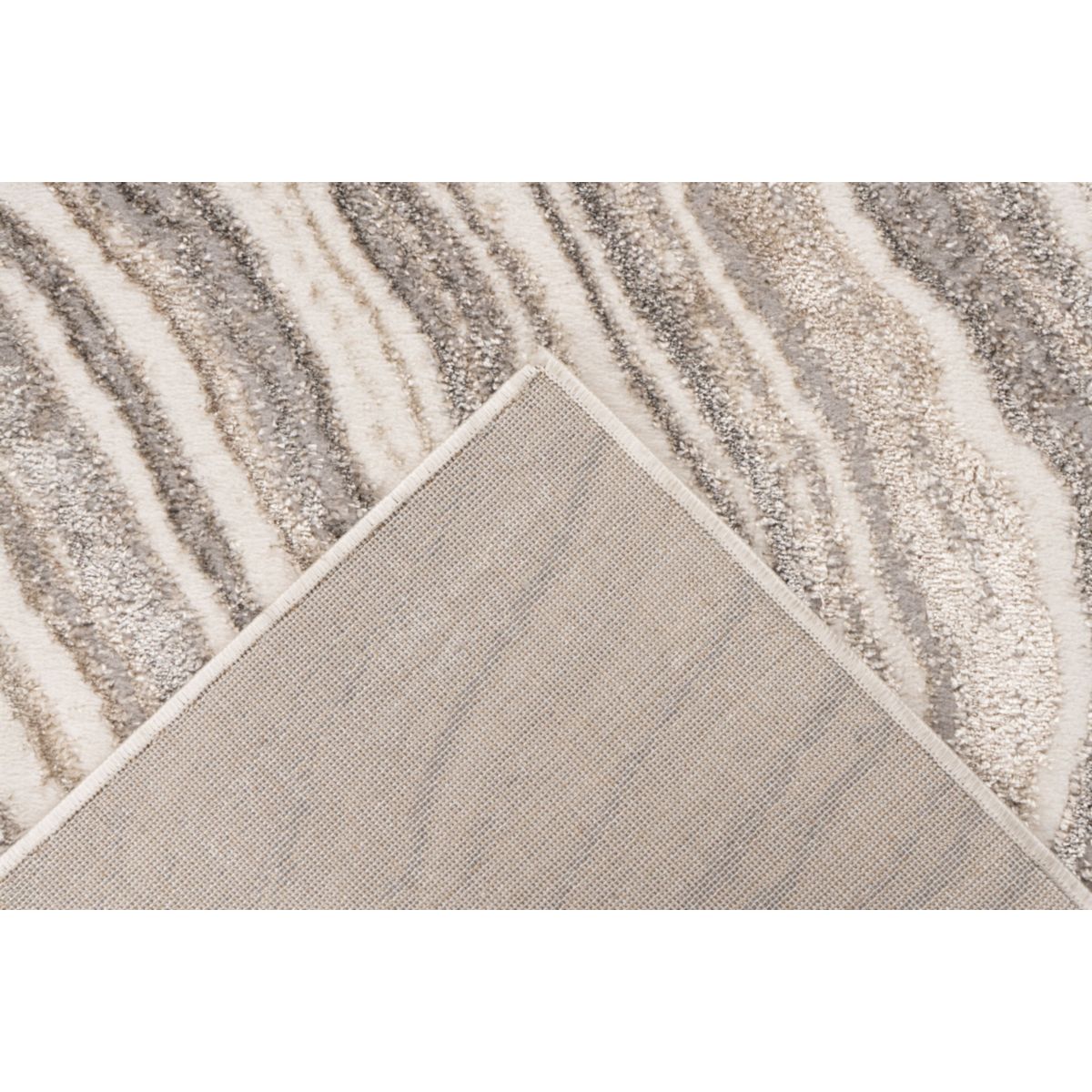 Chalk 225 Silber / Beige 200 x 290 cm Bild 5