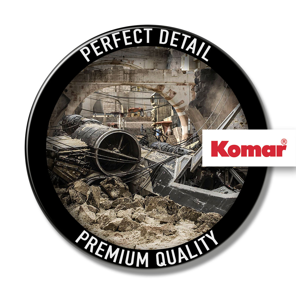 Komar  Vlies Fototapete Star Wars X-Wing 400x250 cm Bild 4