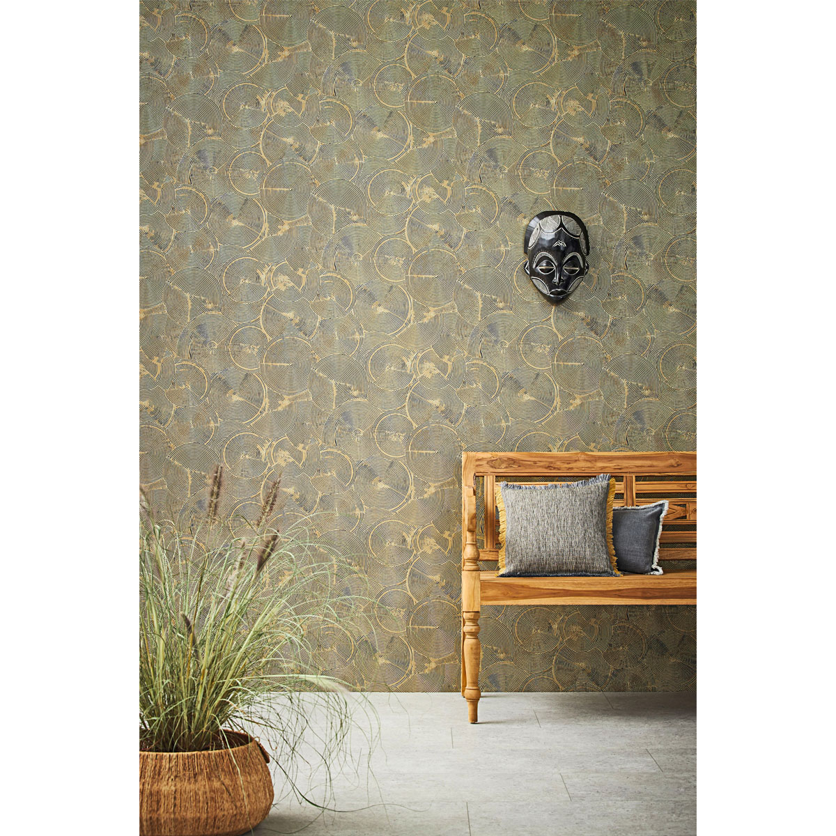 Vliestapete MS II Capetown braun Bild 2