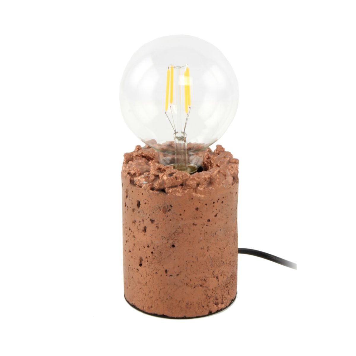 Tischlampe Curacao 525 kupfer