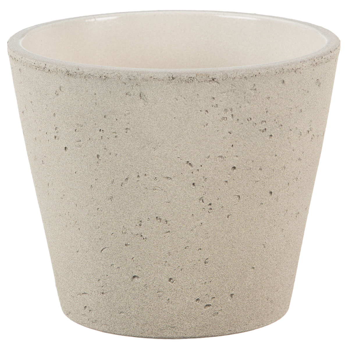 Scheurich Übertopf Stone 701 21 cm Taupe