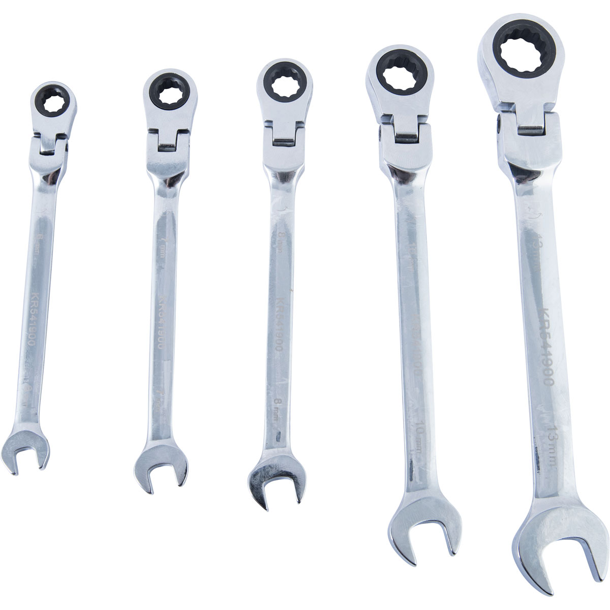Krone Gelenk-Ratschen-Gabelschlüssel-Satz 5-teilig