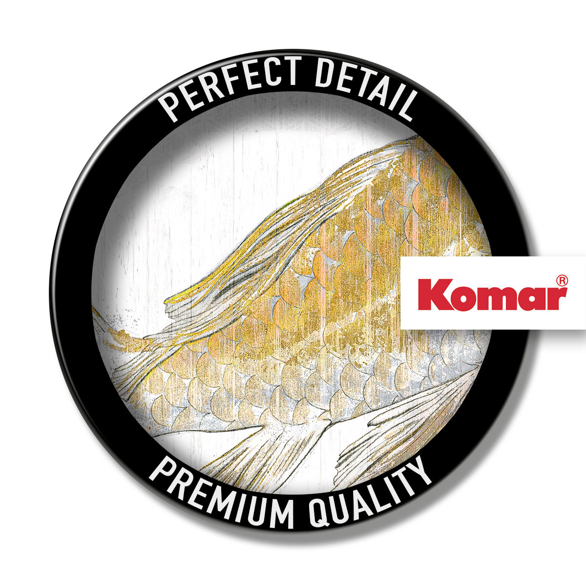 Komar  Vlies Fototapete Golden Koi 400x280 cm Bild 8