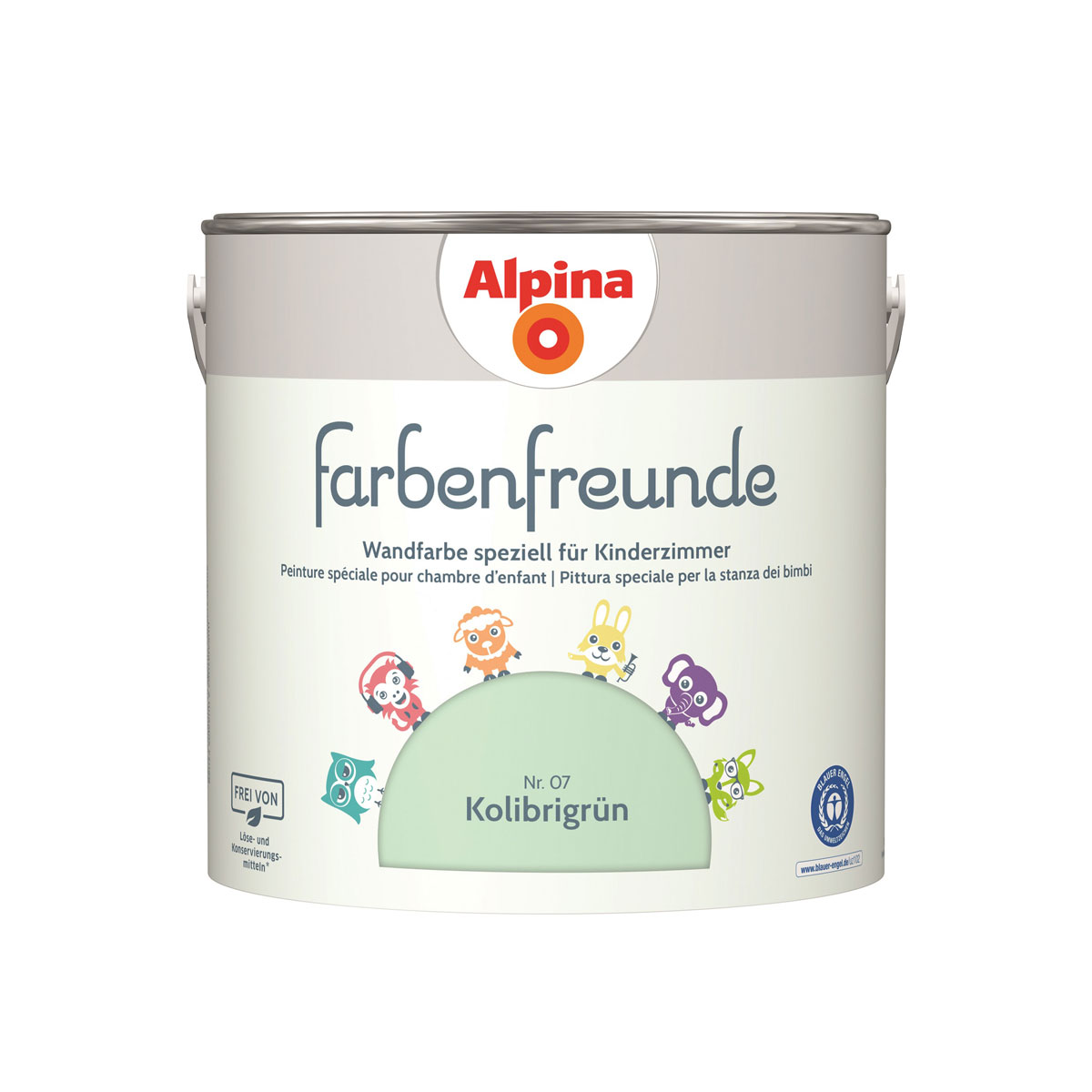 Alpina Farbenfreunde Kolibrigrün 2,5 L