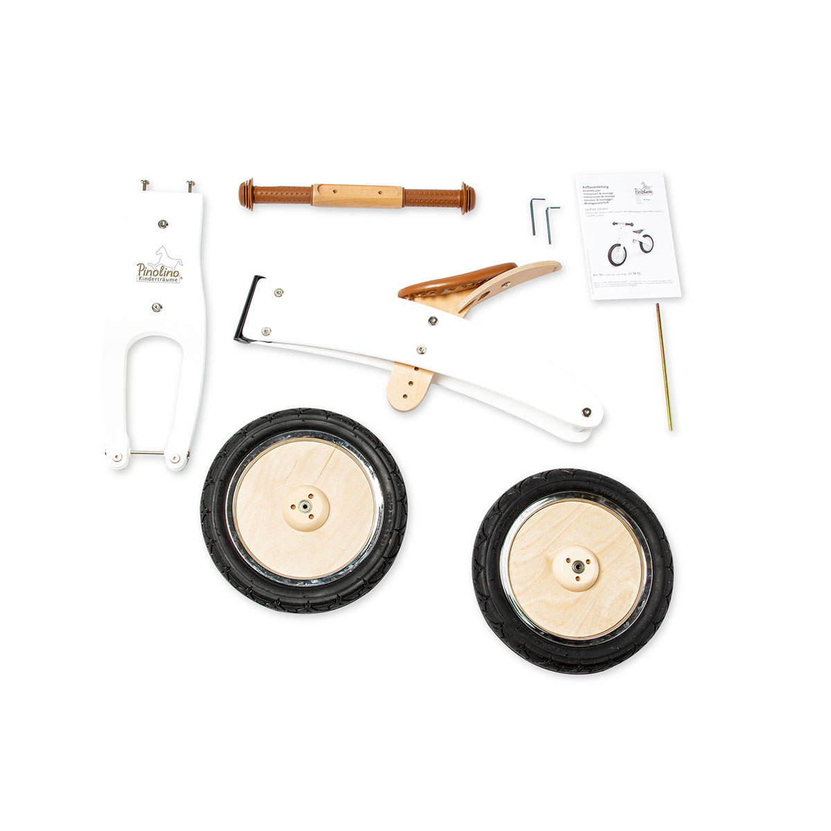 Pinolino Laufrad „Johann“, weiß Bild 5