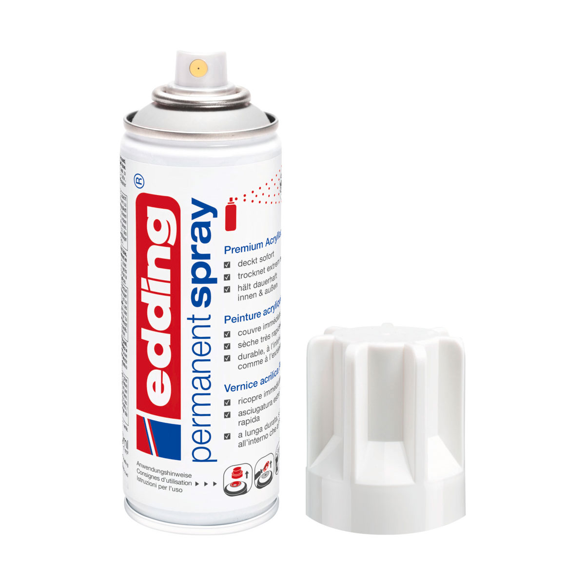 Edding  Spray 5200 verkehrsweiß glänzend