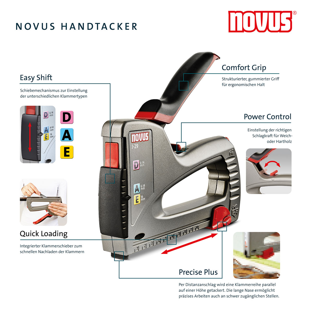Novus Handtacker J-29 Bild 2
