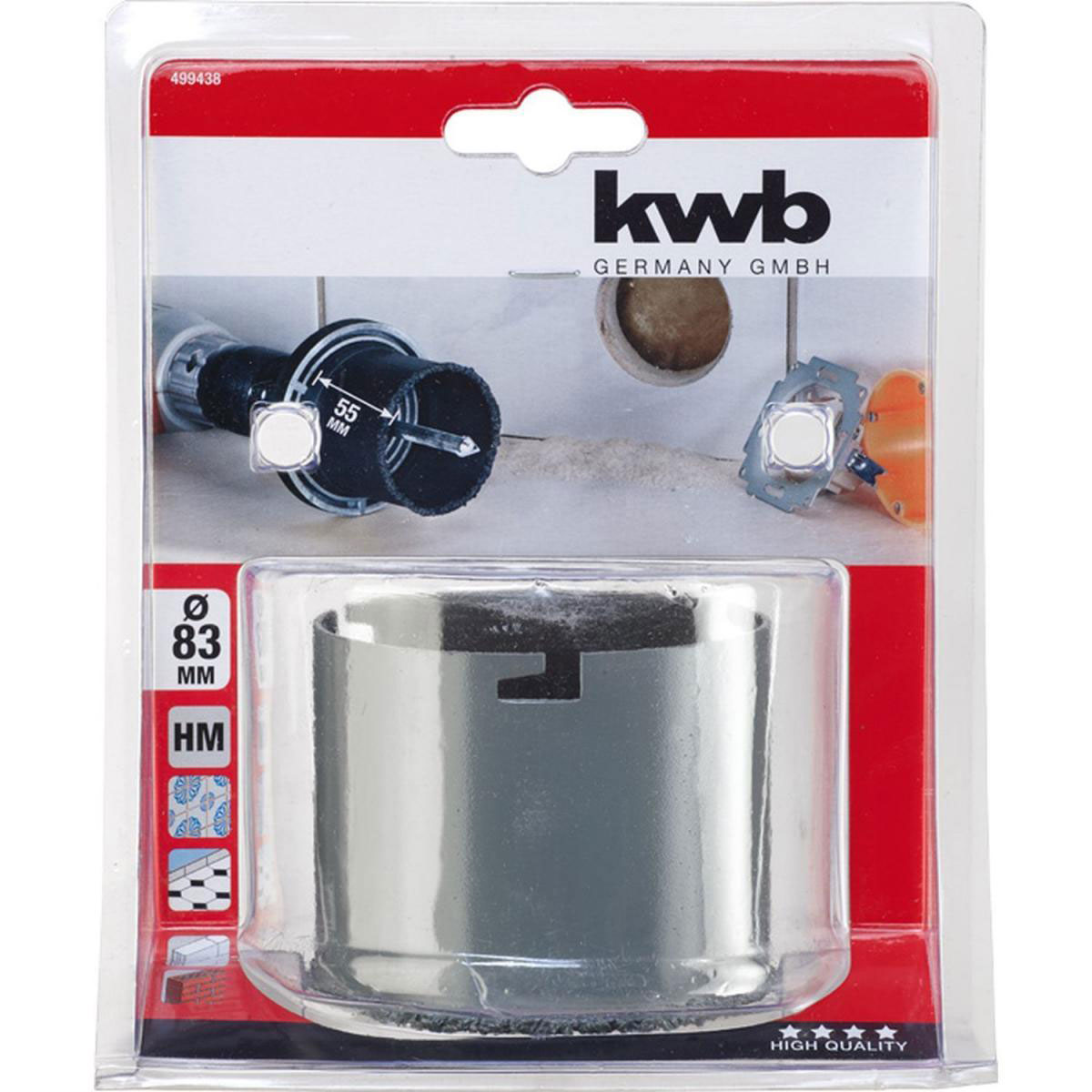 kwb  Lochsäge Durchmesser 83 mm Bild 2