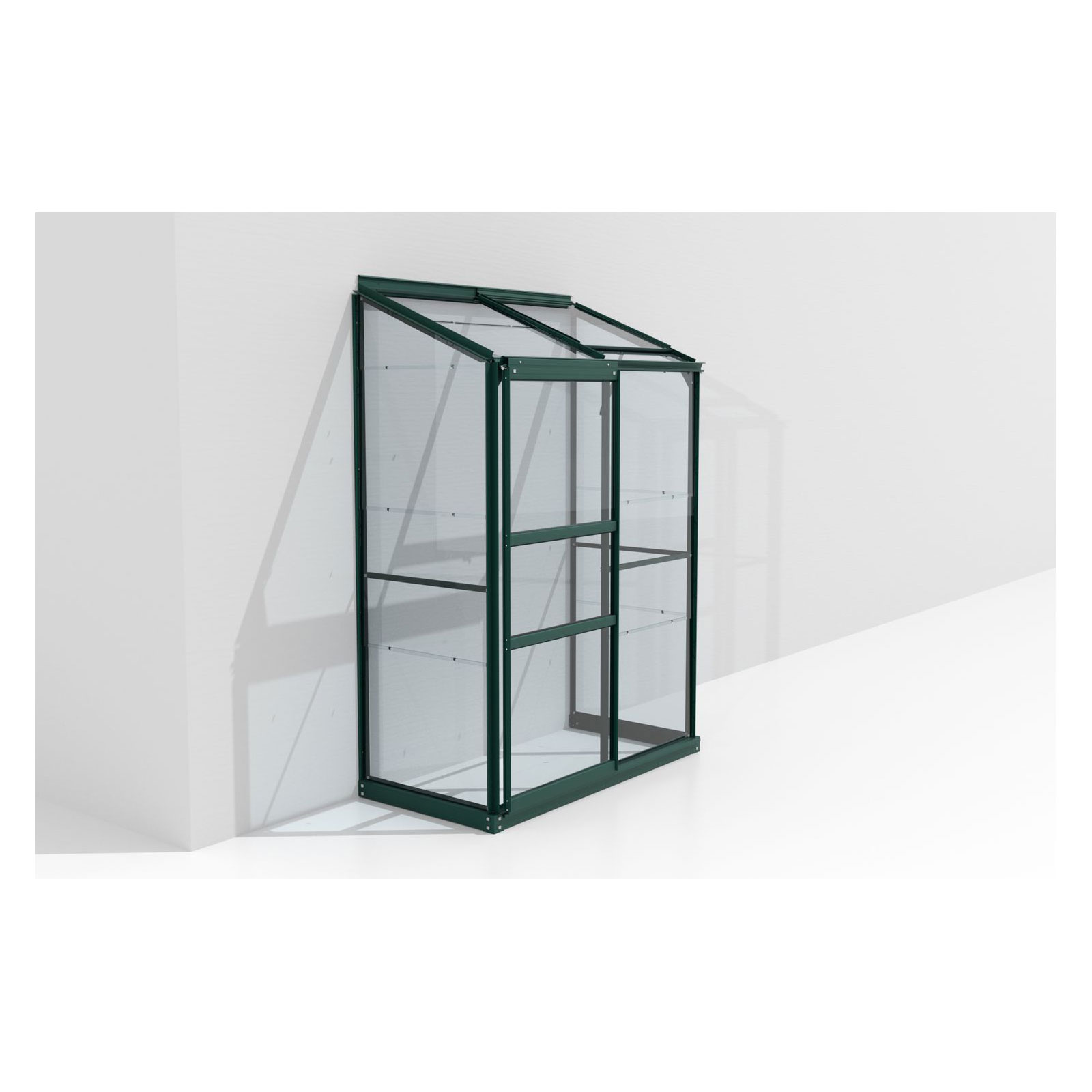 Vitavia Gewächshaus Styx 900 0,9m² 3 mm Einscheibensicherheitsglas grün