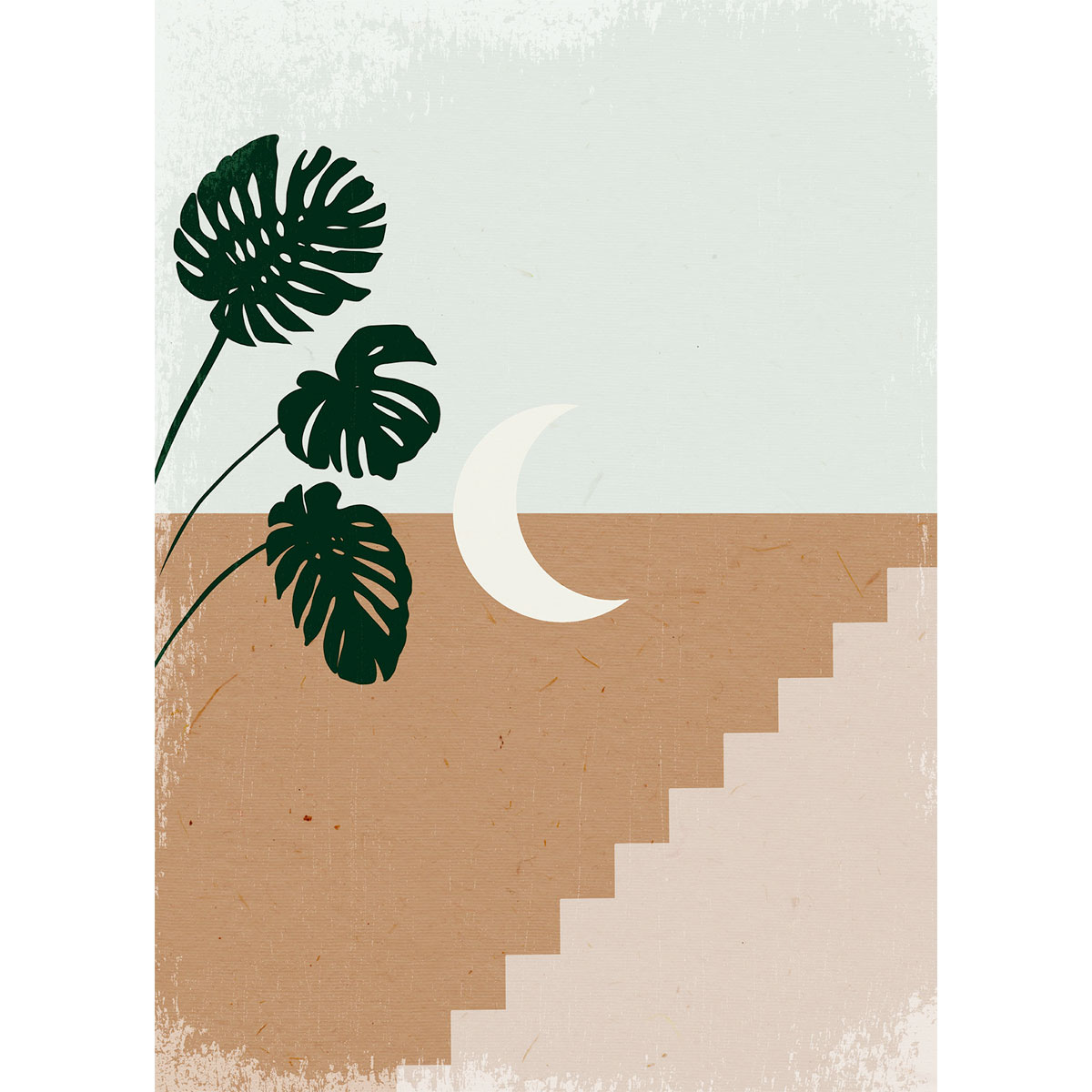 Komar  Wandbild Silence Crescent Moon 40x50 cm Bild 2