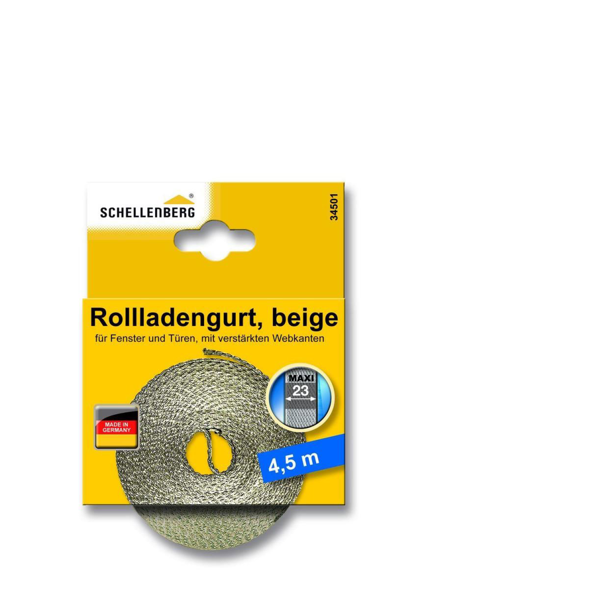 Schellenberg Gurtband Maxi 23 mm / 4,5 m beige Bild 2