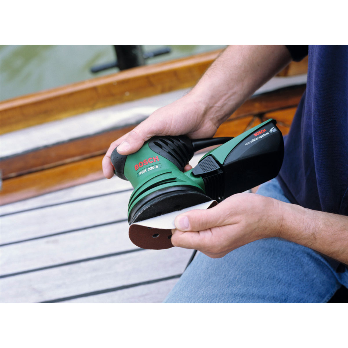 Bosch  Exzenterschleifer PEX 220A Bild 3