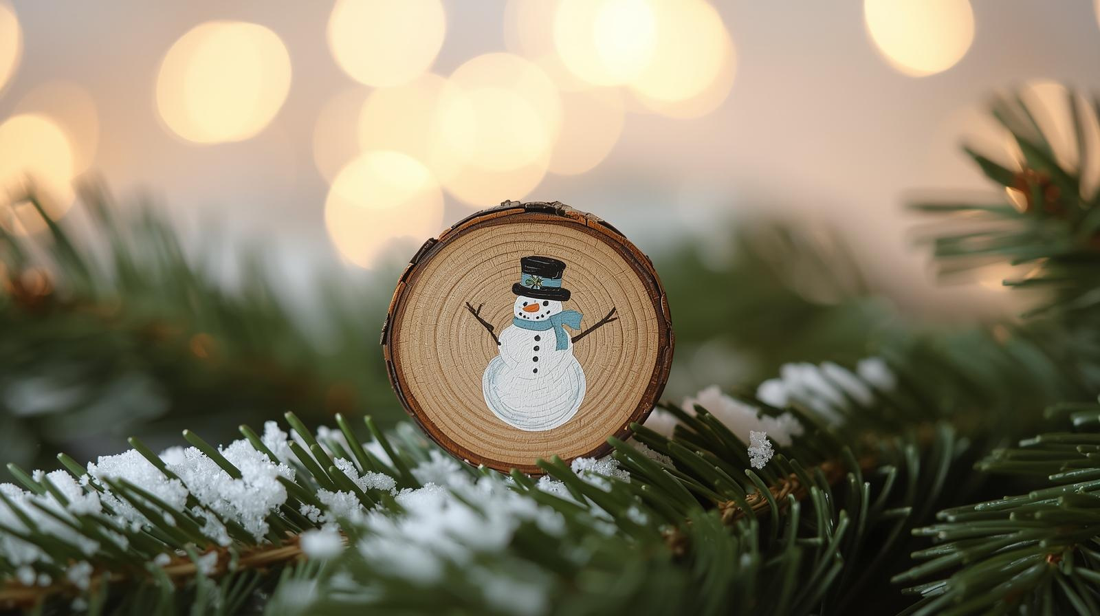 Ein Komposter aus Holz mit einer Mistgabel angelehnt