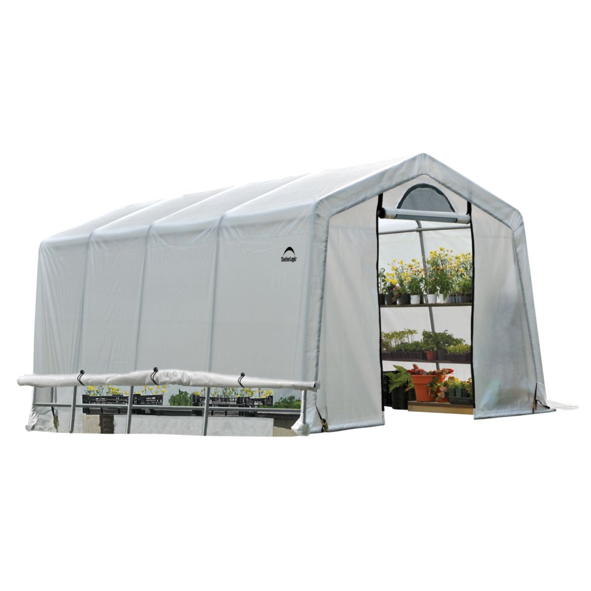 ShelterLogic Gewächshaus 18,3 m² 610x300x240cm