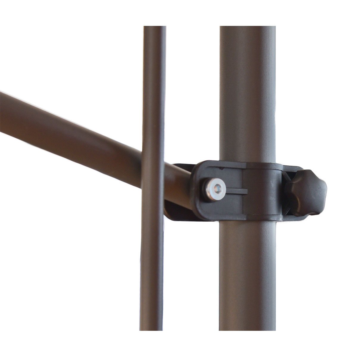 Klemmmarkise 300x120x300 cm grau Bild 4