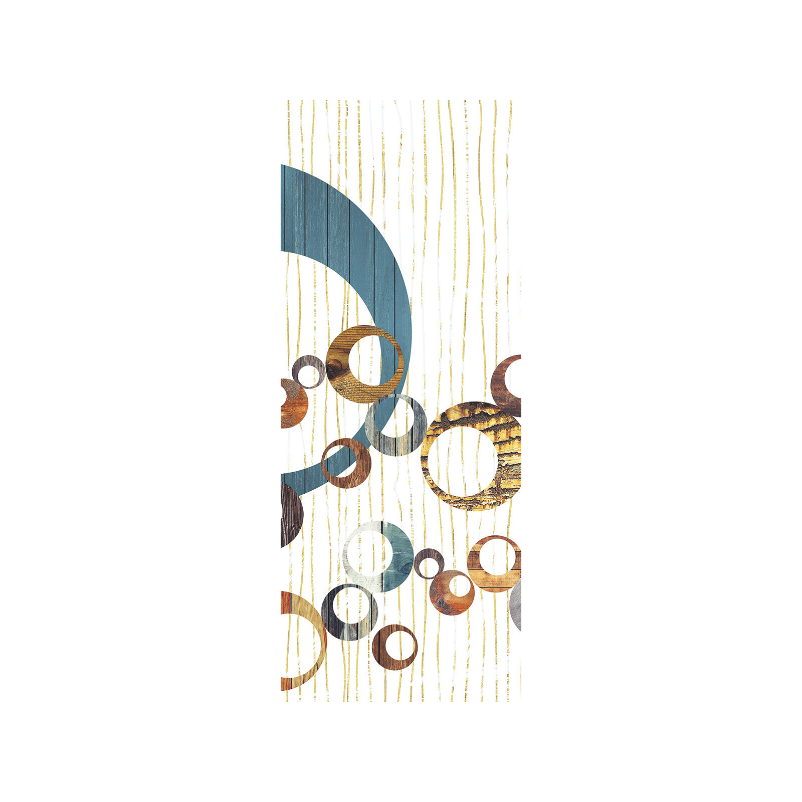 Komar  Vlies Fototapete United White Panel 100x250 cm Bild 2