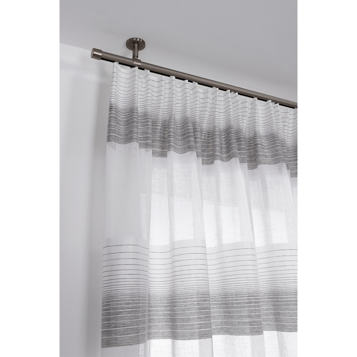 Gardinia  Gardinenstange Chicago mit Innenlauf Durchmesser 16 mm 160 cm titan Bild 7