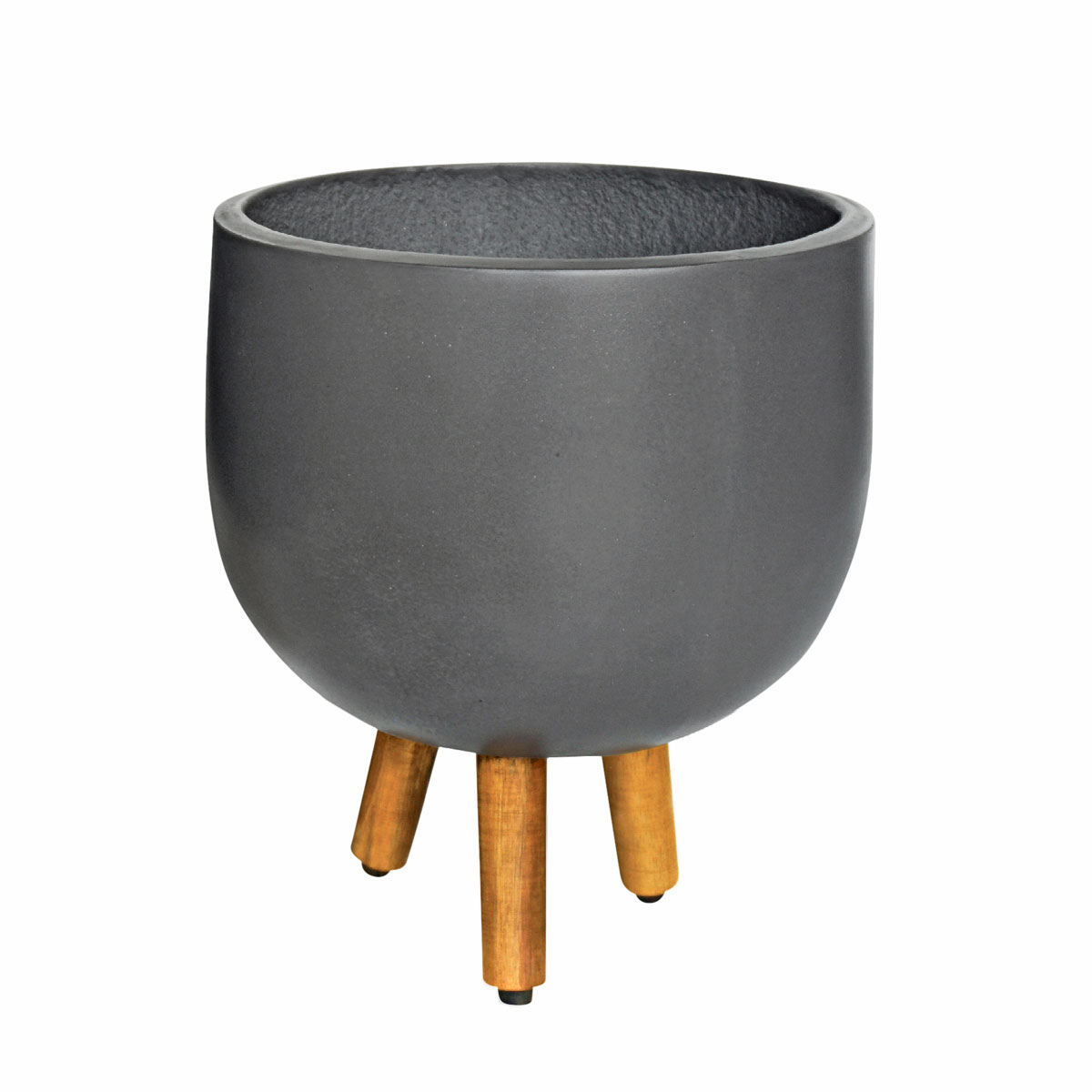 Haveson Blumentopf Stockholm mit Füßen 24 x 17 cm