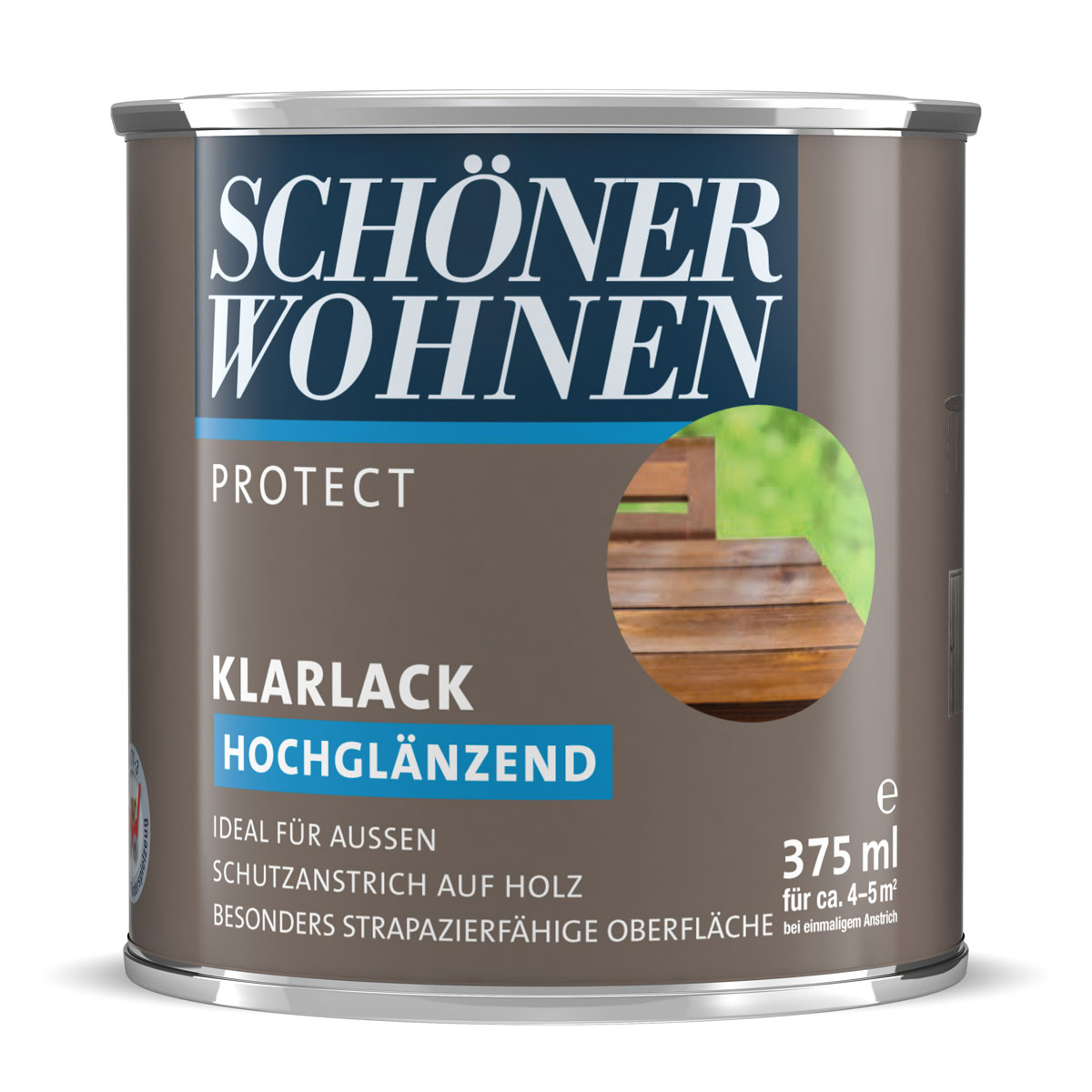 Schöner Wohnen Farbe Klarlack Protect hochglänzend 375 ml