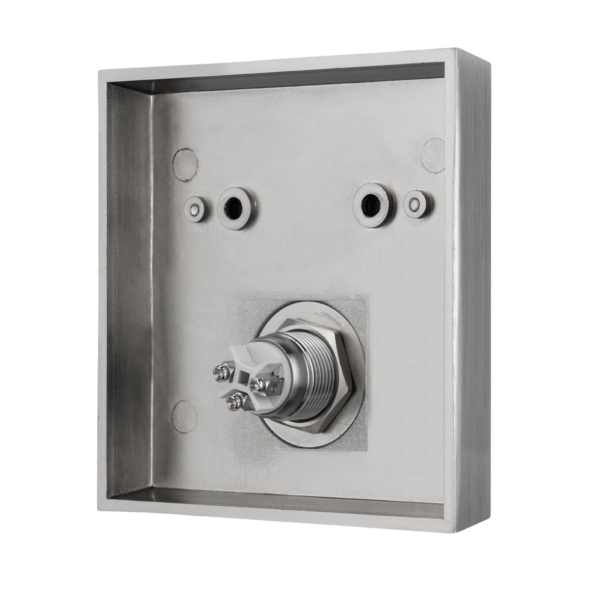 REV Ritter  Klingeltaster Aufputz 1-f.quadratisch mit LED-Beleuchtung & gravierbarem Namenschild Edelstahl Bild 5