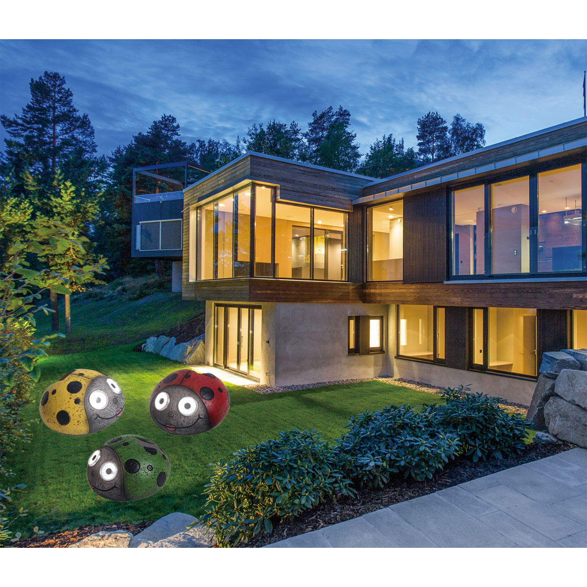 Flector Garten LED-Solar-Dekotier Marry bunt Bild 3