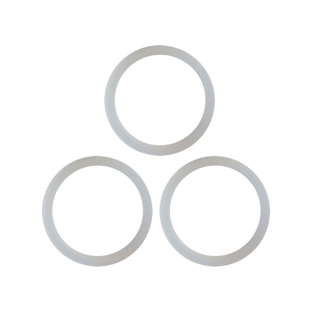 3x PE-Wassermesserdichtung für 3/4" 30 x 38 x 2 mm