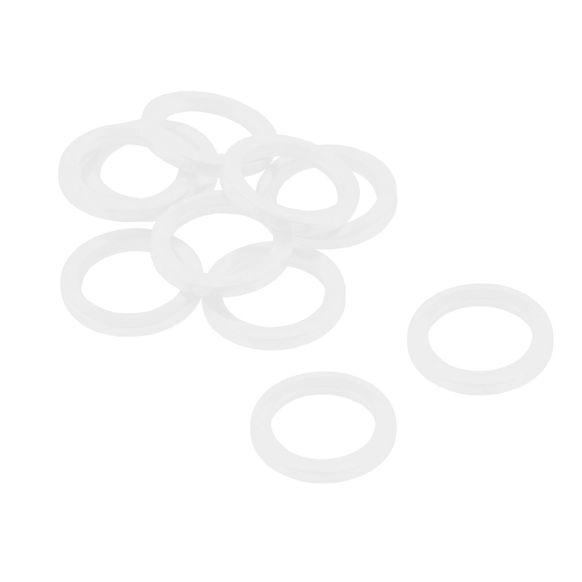 Suki Türbandring Kunststoff Durchmesser 13x Durchmesser 19 x 2 cm 12 Stück Bild 3