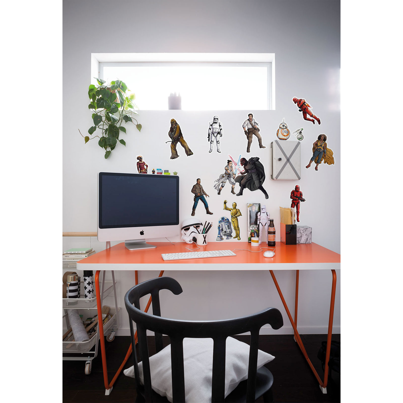 Komar  Wandtattoo Star Wars Heroes Villains 50x70 cm