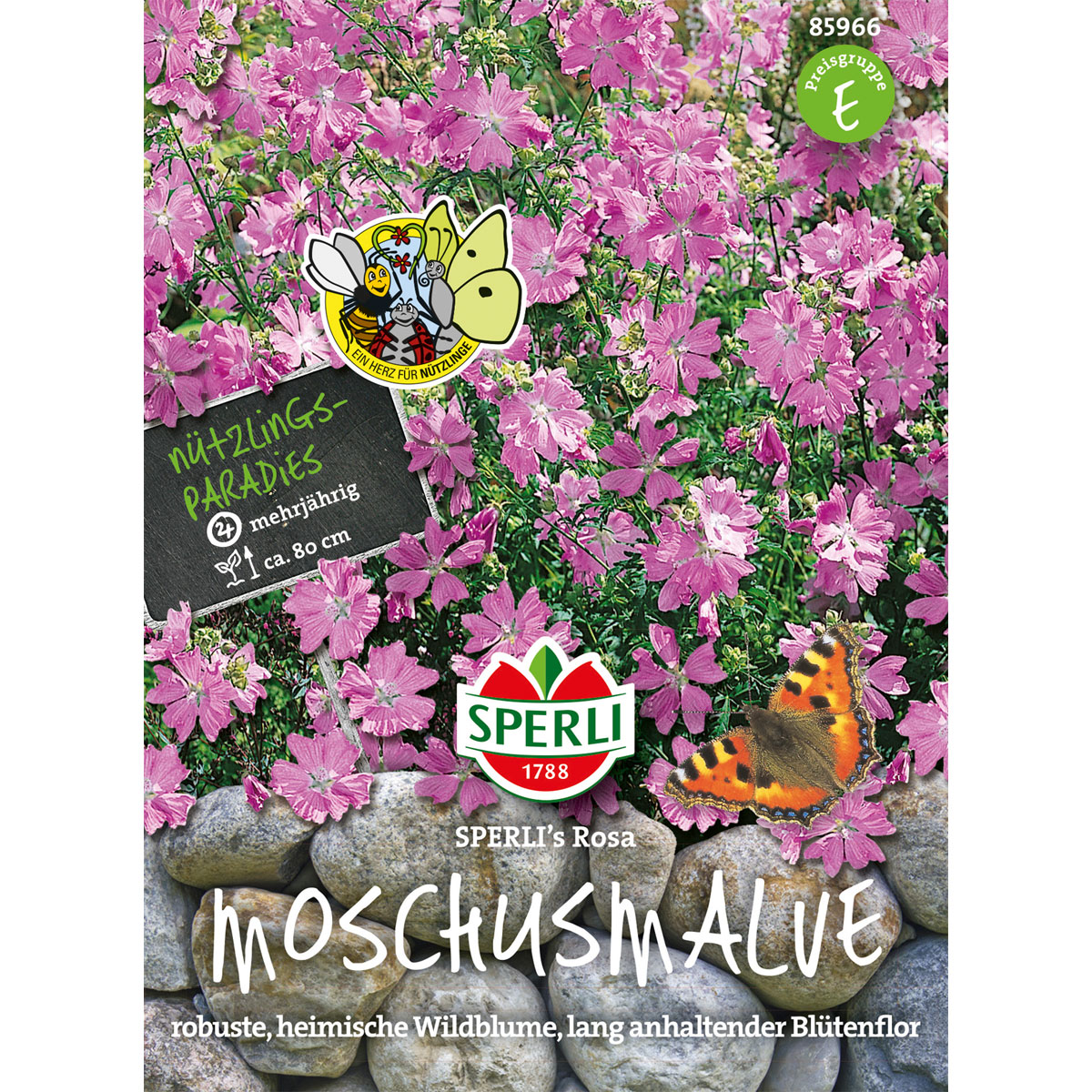 Sperli Moschus Malven ngs Rosa Bild 1