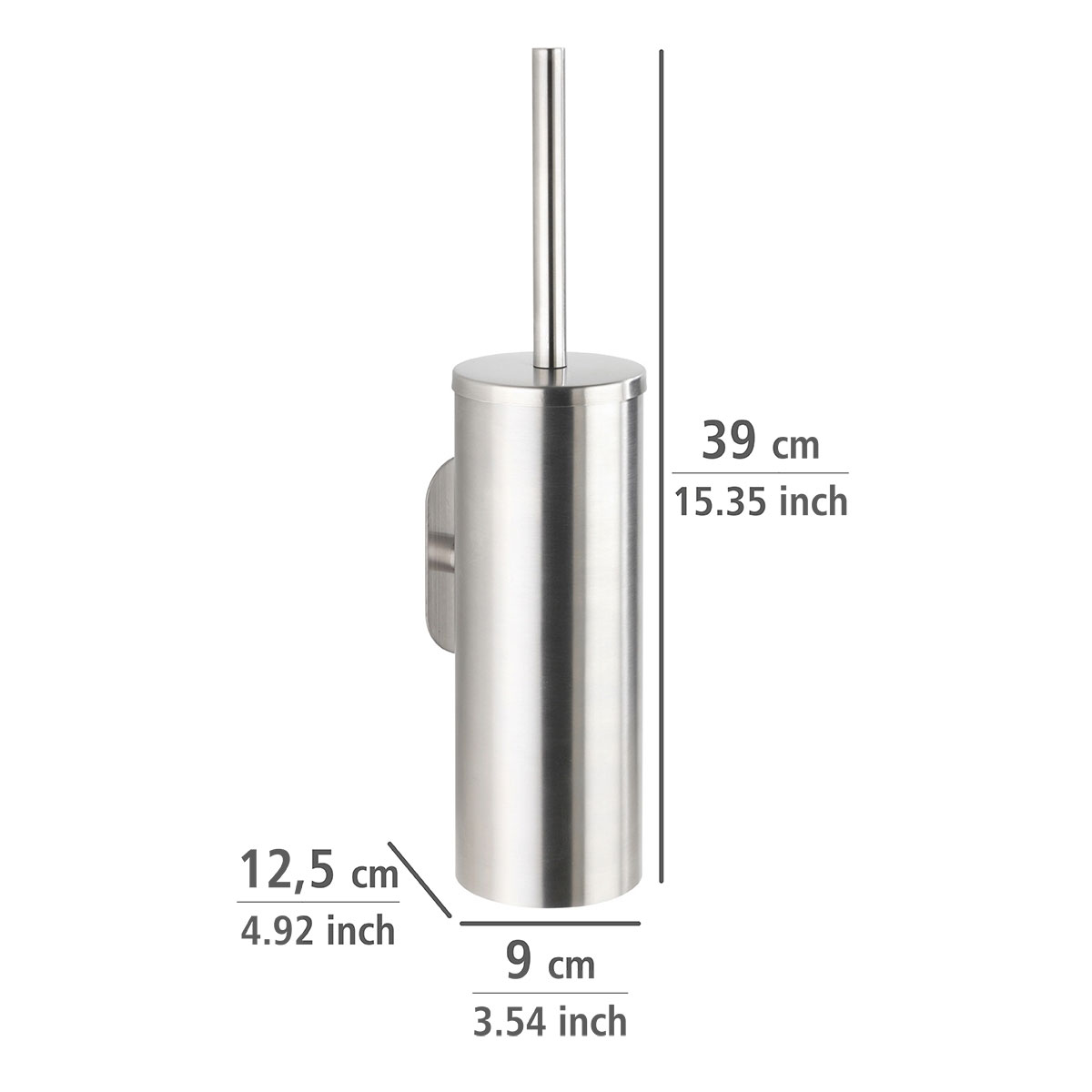Wenko Turbo-Loc WC-Garnitur Orea matt Bild 4
