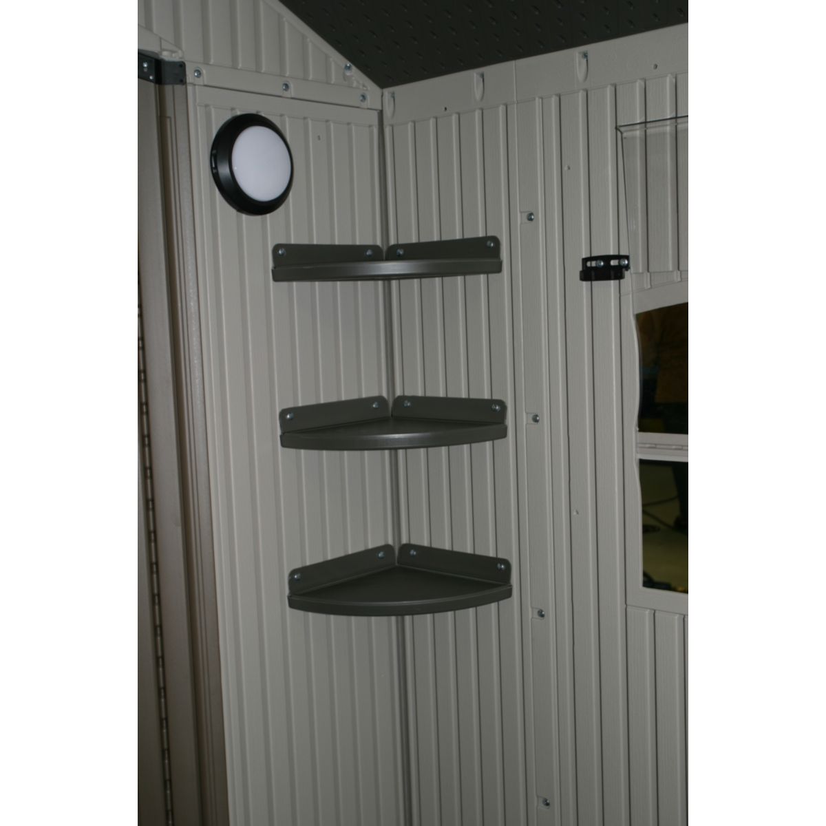 Lifetime Eckregal 2er Set 24,13x24,13x2,5 cm