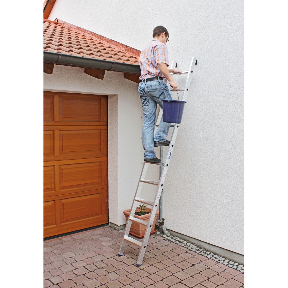 Krause STABILO STUFEN-ANLEGELEITER und S EINTEILIG 7 STUFEN Bild 9