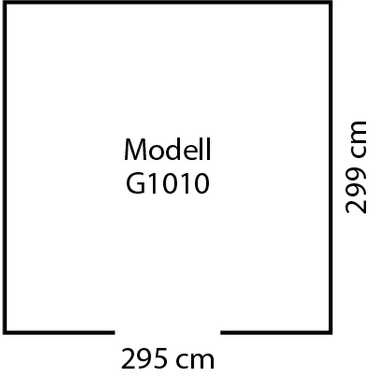 Globel Gerätehaus Dream 8,8m² anthrazit Bild 7