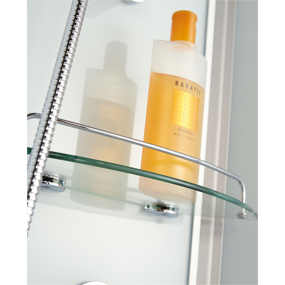 Schulte Wellnesskabine Ibiza rechts light-grün 204 x 140 x 90 cm Bild 4