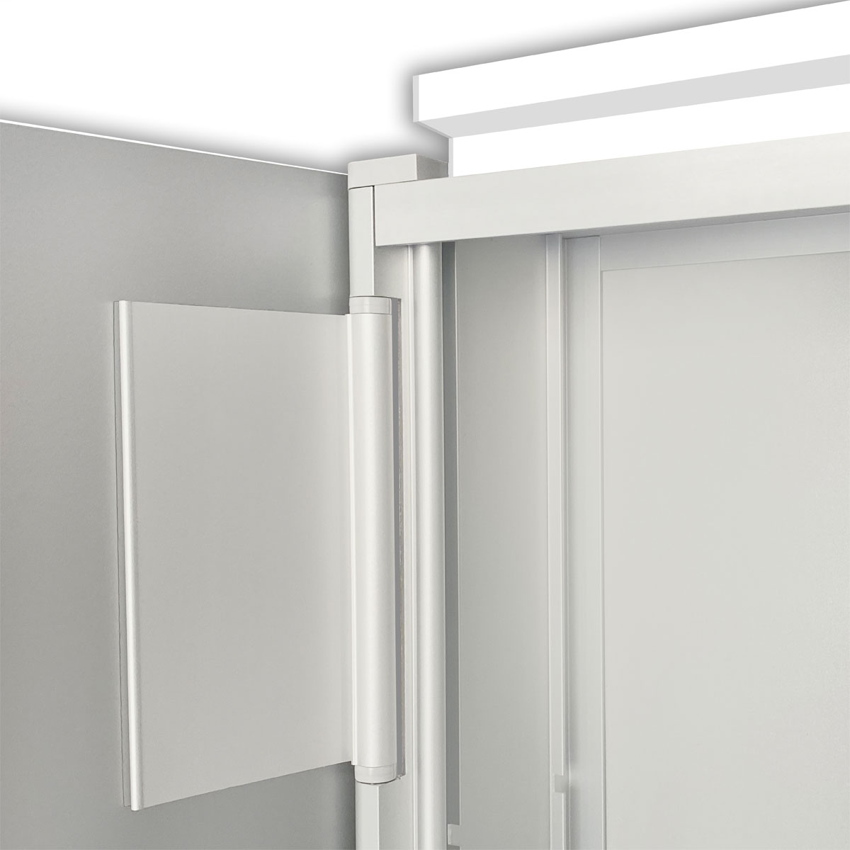 DSK  Design LED Spiegelschrank Aluminio Vegas 50 x 60 cm Bild 4