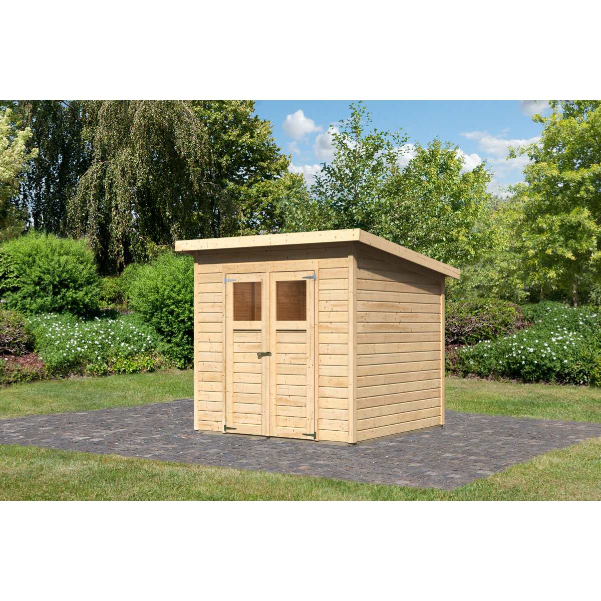 Karibu Gartenhaus Merseburg 4 212 x 214 x 220 cm