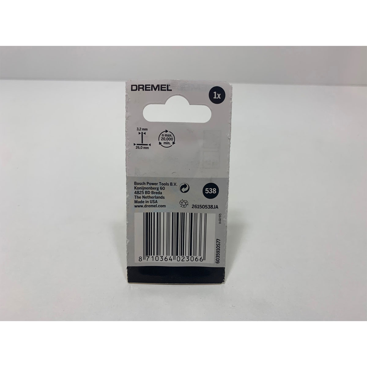 Dremel  Schleifbürste Druchmesser 26 mm Bild 2